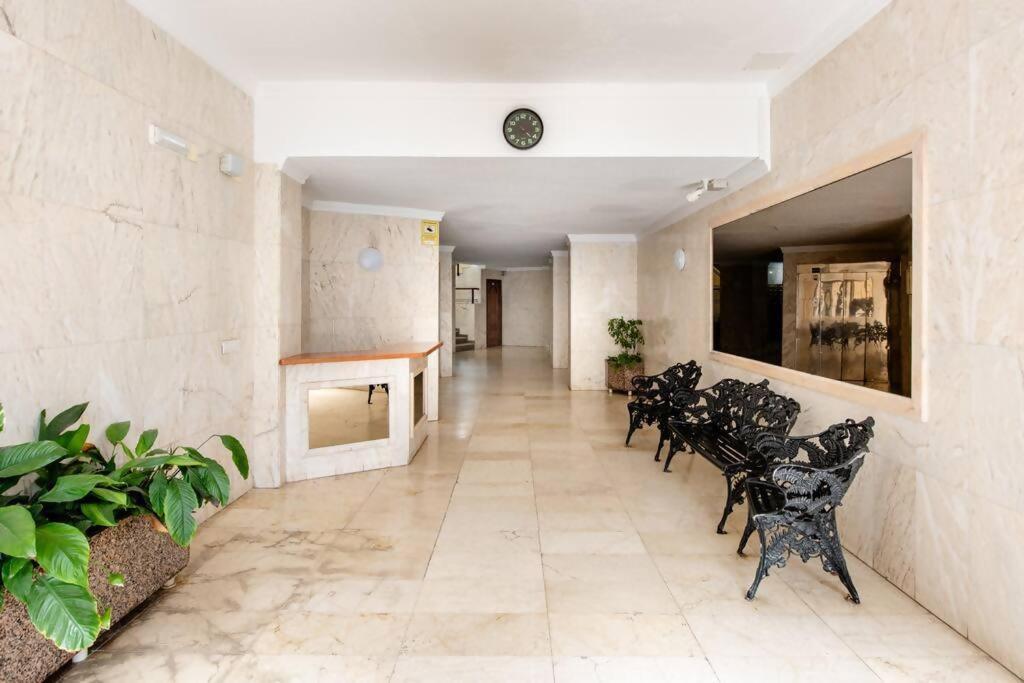Amplio Con Vistas Al Mar Y Piscina En Benalmadena Apartment Exterior foto