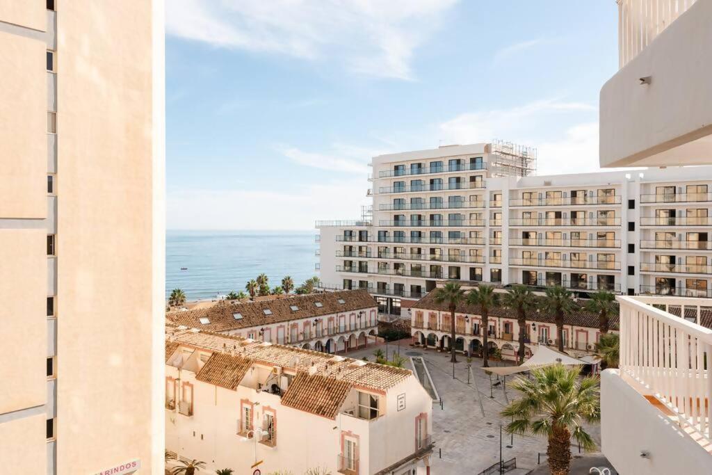 Amplio Con Vistas Al Mar Y Piscina En Benalmadena Apartment Exterior foto